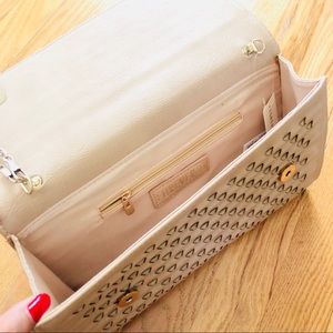 Forever21 Nude/Tan Clutch; NEW